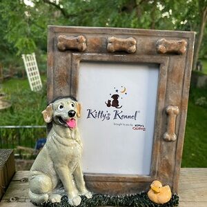 Cute 3D Dog-Themed Picture Frame